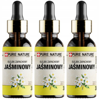 Jazmínový vonný olej Pure Nature, 3 × 30 ml