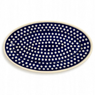 Keramický servírovací podnos Bolesławiec D-42 35,5 cm