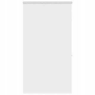 Biela sprchová roleta vidaXL s kazetou, 140 × 240 cm