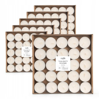 Bezvonné sójové čajové sviečky Craftz Candle, 150 kusov