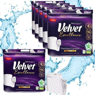 Toaletný papier Velvet Excellence 45 roliek