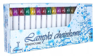 Klasické vianočné svetlá Rum-Lux KCH-5, 16 farebných žiaroviek