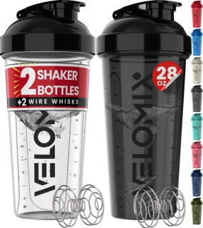 Súprava 2 šejkrov na proteínové nápoje po 790 ml