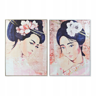 Obrázok DKD DOMOV DECON CU-179961 Geisha Canvas Orien