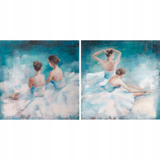 DKD DOMOVÝ DECON DANCEMENT OBRÁZOK (100 x 3,5 x 100 cm)